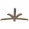 Ekena Millwork Davenport Smooth Timber Gable Bracket, Douglas Fir, 48"W x 28"H x 1 1/2"D x 3 1/2"F, 14/12 Pitch GBW048X28X0204DAV00SDF - alternate 2